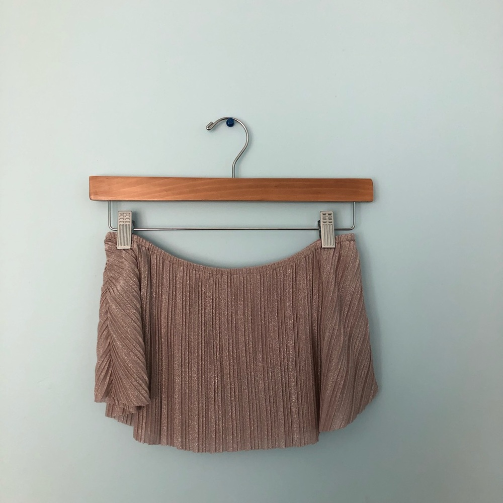 Sparkly crop top from urban outfitters